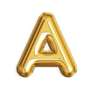 A–Z Foil Alphabet Balloons 16"