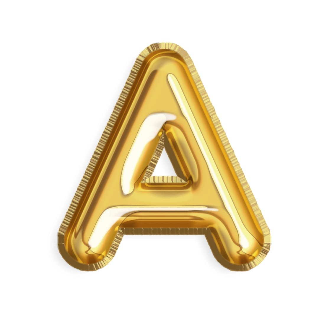 A–Z Foil Alphabet Balloons 40"