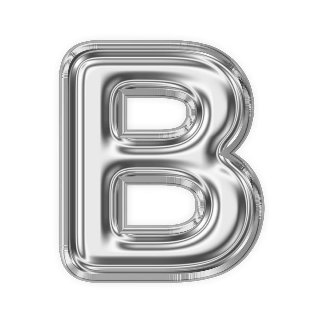 A–Z Foil Alphabet Balloons 40"