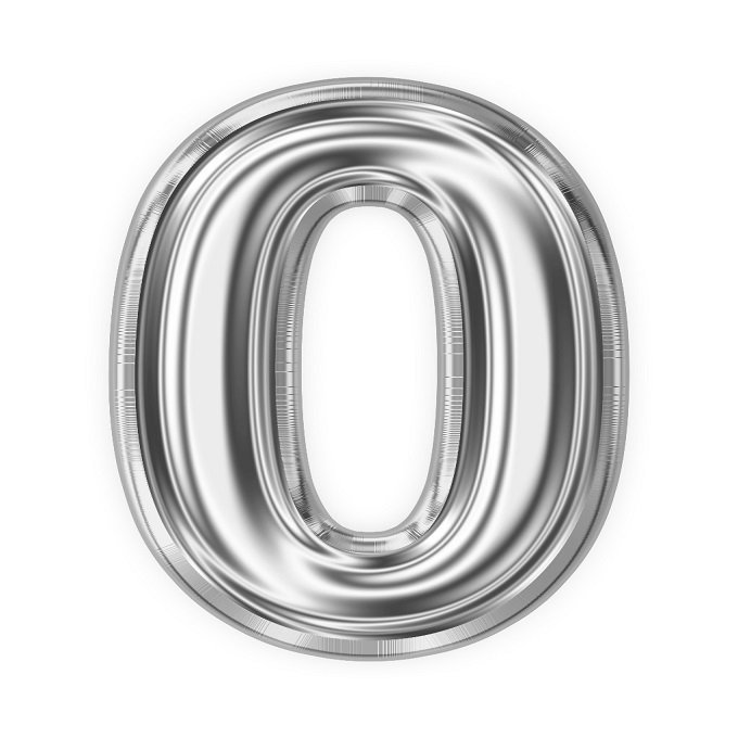 0–9 Foil Numbers Balloon 16"