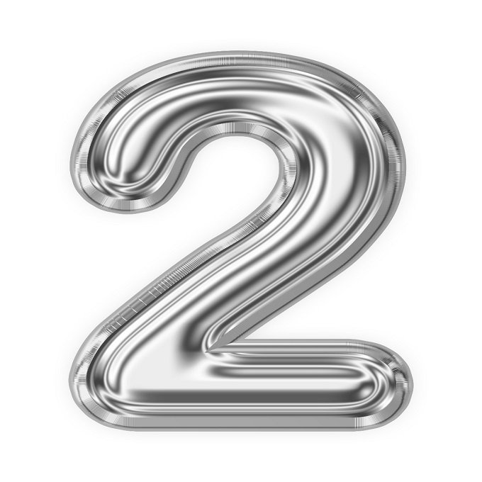 0–9 Foil Numbers Balloons 40"