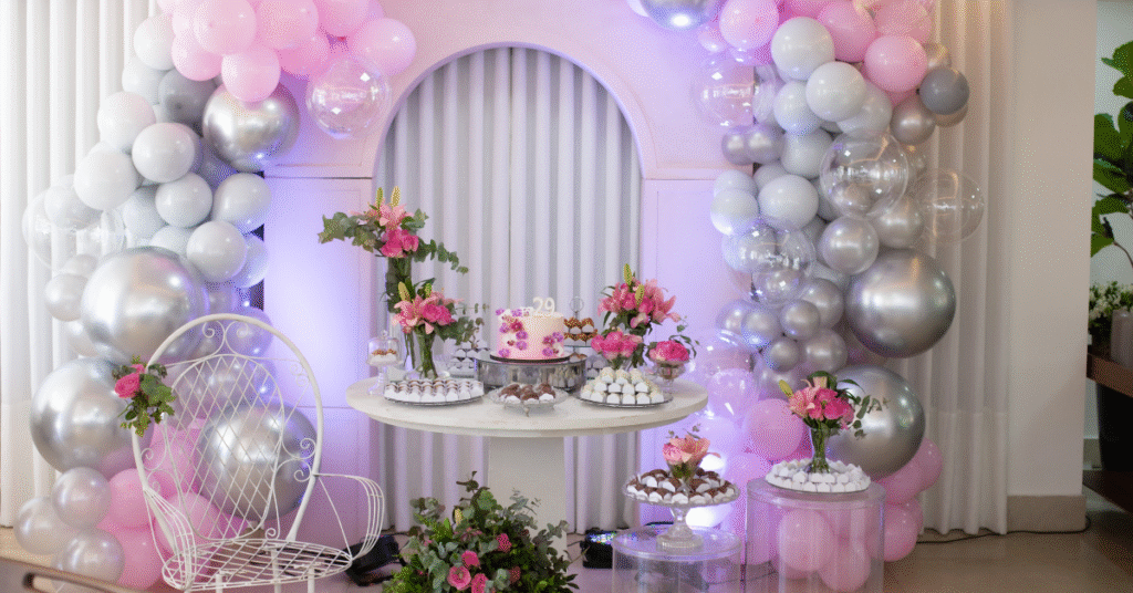 Balloons Decoration, Majestic Moments Parties