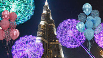 Stylish customized balloons in Dubai used for event decoration